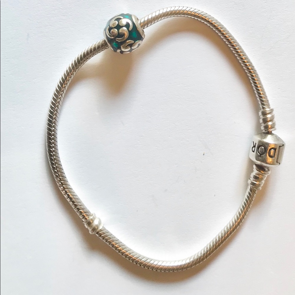 Pandora Teal Zen Charm